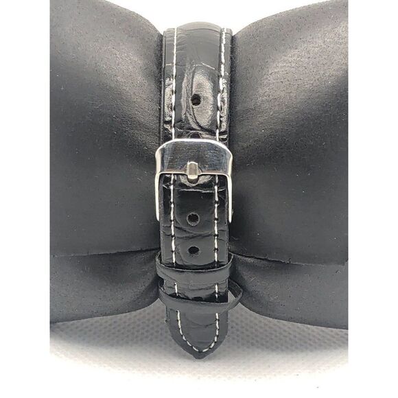 Fossil Q FTW5011 Women's Black Leather Analog White Dial Hybrid Smart Watch HK33 - Picture 4 of 9